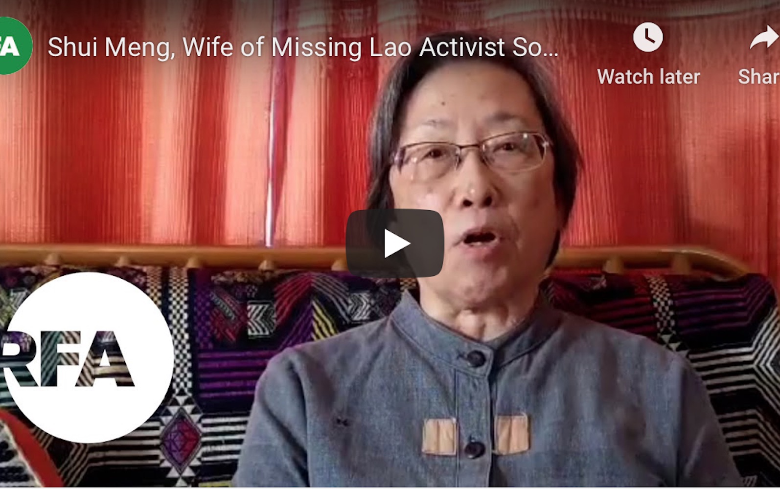 Laos Snubs Wife Of Missing Rural Expert In ‘Unconvincing’ Stance On ...